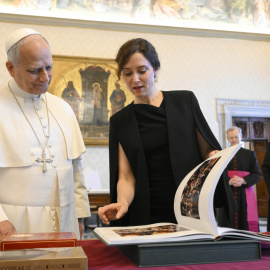 León XIV e Isabel Díaz Ayuso