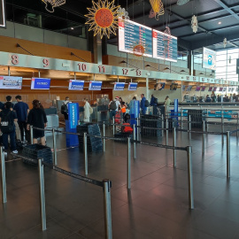 Imagen de archivo del aeropuerto de Charleroi, en Bélgica.
