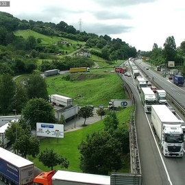 Fotografía de archivo de la autopista AP-8