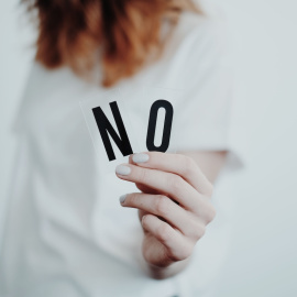Decir "no" resulta casi imposible para algunas personas.