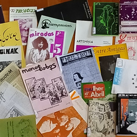Materiales de la colección Movemento Feminista Organizado en Galicia del Centro de Documentación en Igualdade e Feminismos del Consello da Cultura Galega, ahora digitalizados y disponibles en la red,