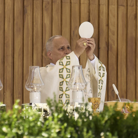 El Papa León XIV preside la misa de la festividad del Corpus Christi
