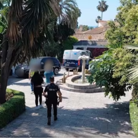 Imagen del vídeo difundido por la Policía Nacional sobre la operación contra la red de prostitución.