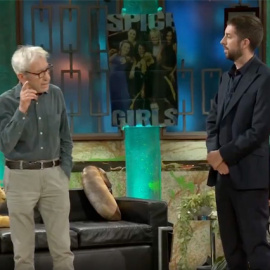 José Sacristán y David Broncano en 'La Revuelta'.