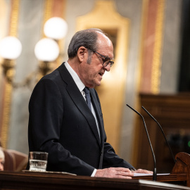El defensor del pueblo, Ángel Gabilondo, en el Congreso de los Diputados, a 28 de mayo de 2026.