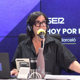 Ángels Barceló, en su último programa de 'Hoy por hoy' (Captura de pantalla).