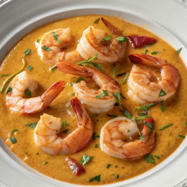 Receta de moqueca de gambas