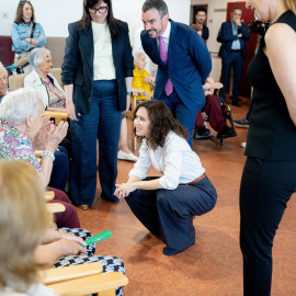 La presidenta de la Comunidad de Madrid, Isabel Díaz Ayuso,