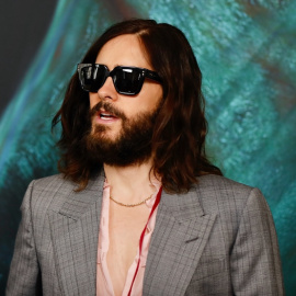 Jared Leto durante la presentación de la película 'Morbius', una de la que más críticas le han granjeado en su carrera, en Madrid.