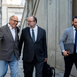 El diputado de Sumar Félix Alonso Cantorné a su llegada al Tribunal Supremo, a 15 de junio de 2026.