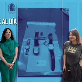 Fotomontaje con las imágenes de Mercedes González y Elisa Mouliaá-