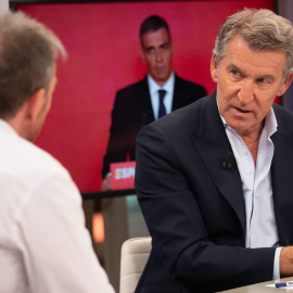 Feijóo, el pasado miércoles en 'El hormiguero' de Antena 3.