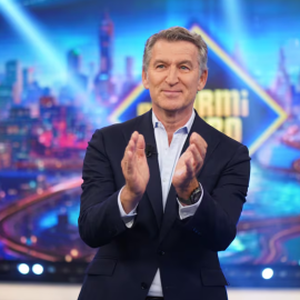 Feijóo, en una captura de pantalla de su aparición el miércoles en 'El hormiguero'.