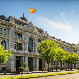 La sede del Banco de España en Madrid.