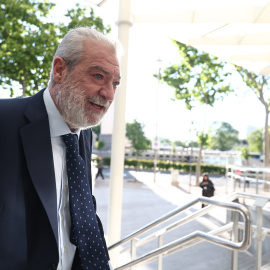 El jefe de Gabinete de Ayuso, Miguel Angel Rodríguez, a su llegada a los Juzgados de Plaza Castilla, a 6 de mayo de 2026, en Madrid (España)