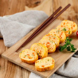 Receta de tortilla coreana o Gyeran-mari