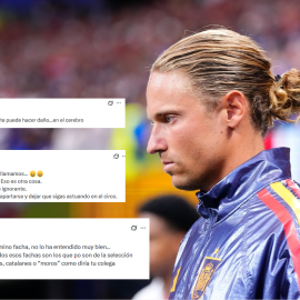 Marcos Llorente en el partido del Mundial de Fútbol entre España y Cabo Verde.