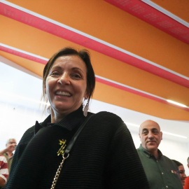 Nevenka Fernández en el acto ‘Justicia, voces y memoria: de la violencia sistémica a la reparación’ celebrado este sábado.