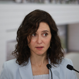 La presidenta de la Comunidad de Madrid, Isabel Díaz Ayuso, a 6 de abril de 2026.