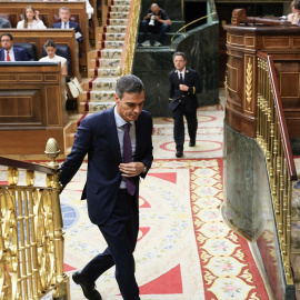 El presidente del Gobierno, Pedro Sánchez, durante una sesión de control al Gobierno, en el Congreso de los Diputados, a 10 de junio de 2026, en Madrid.