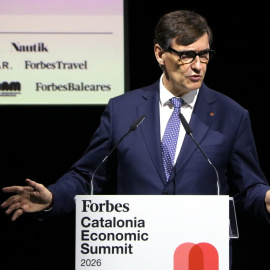 El president del Govern, Salvador Illa, al Forbes Catalonia Economic Summit. 23/06/2026