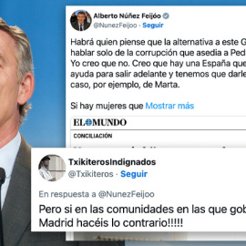Feijóo en una foto de este lunes.