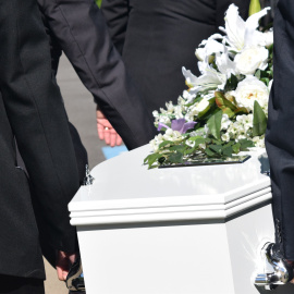 Imagen de un funeral.