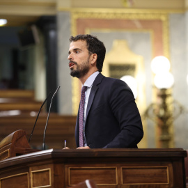El diputado de Vox Carlos Hernández Quero interviene durante una sesión plenaria, en el Congreso de los Diputados, a 23 de junio de 2026, en Madrid (España).