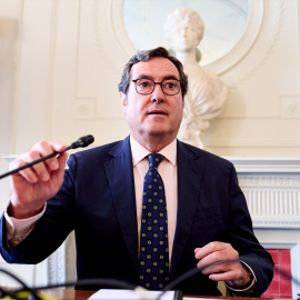 El presidente de la CEOE, Antonio Garamend, a 24 de junio de 2026.