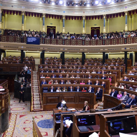 Sesión plenaria en el Congreso de los Diputados.