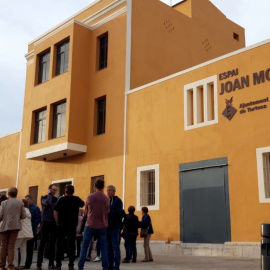L'Espai Joan Moreira, a Tortosa, durant la seva inauguració, el 2023. 31/03/2023