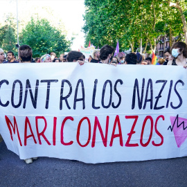 Manifestación convocada por el Orgullo Crítico.
