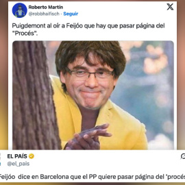 Reacciones en las redes ante las palabras de Feijóo.