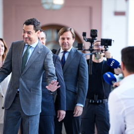El presidente andaluz en funciones, Juan Manuel Moreno Bonilla.