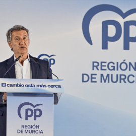 El presidente del PP, Alberto Núñez Feijóo.