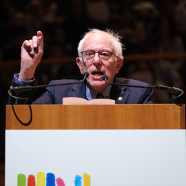 EuropaPress_7528437_16_may_2026_italy_turin_us_senator_for_vermont_bernie_sanders_speaks_during