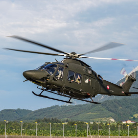Helicóptero de la Fuerzas Armadas Austriacas.