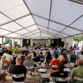 Una de las charlas de la XIV Universidad de Verano Anticapitalista, en 2024.