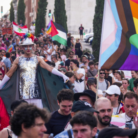 Manifestación del Orgullo Crítico, en Madrid.