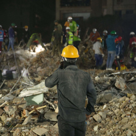 Equipo de rescate en Caracas, Venezuela, a 4 de julio de 2026.
