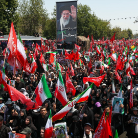 Procesión en Irán.
