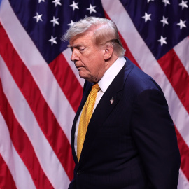 Donald Trump en una rueda de prensa en la cumbre de la OTAN en Ankara, a 8 de julio de 2026.