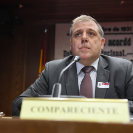 El expresidente de Correos, Juan Manuel Serrano, comparece en la Comisión de Investigación del ‘caso Koldo’, en el Senado.
