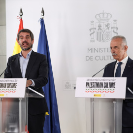 EuropaPress_7655577_ministro_cultura_ernest_urtasun_embajador_palestina_espana_husni_abdel