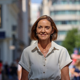 Reyes Maroto, portavoz del PSOE en el Ayuntamiento de Madrid y precandidata para las primarias a la Alcaldía de la ciudad en 2027.