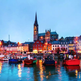 El puerto de Cork, en Irlanda, es un gran destino para escapar del calor en verano.
