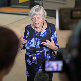 Imagen de archivo de Ann Widdecombe en 2020.