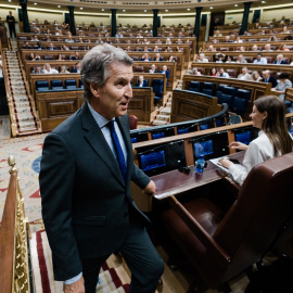 El presidente del Partido Popular, Alberto Nuñez Feijóo.