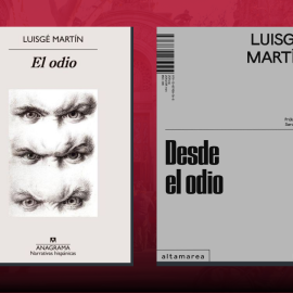 Montaje elaborado a partir de las cubiertas de 'El odio' y de 'Desde el odio'.