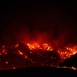 El incendio en Los Gallardos, Almería. Archivo.